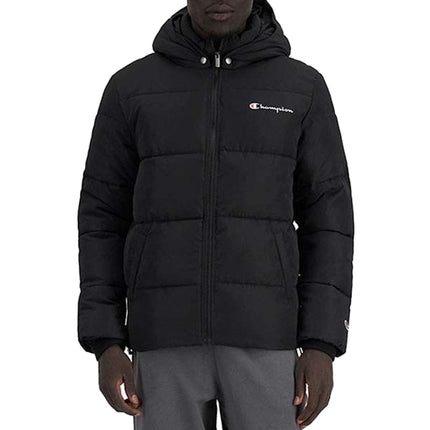 Champion jacket black and white store