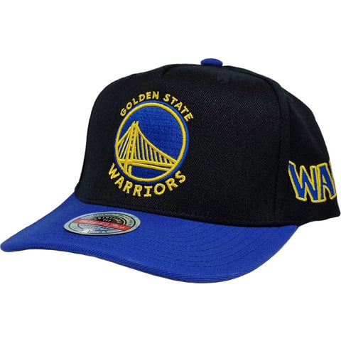 Mitchell & Ness Golden State Warriors Snapback Hat for Men - White/Royal/XL  Size Logo - Cap for Men: Buy Online at Best Price in UAE 