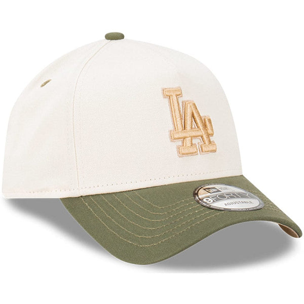 New Era 9FORTY A-Frame Snapback Los Angeles Dodgers - Winecork / Olive