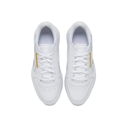 Buy Reebok Womens Classic Leather SP White Gold Metallic online