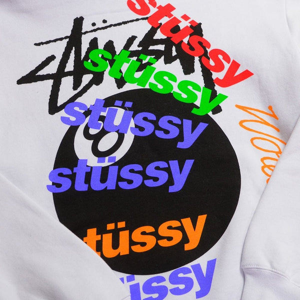 Buy Stussy Test Strike Fleece Hood - White online