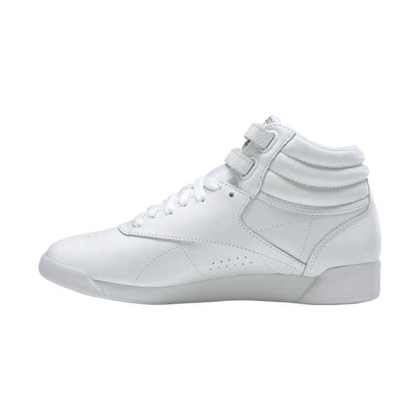 Buy Reebok Womens Freestyle Hi - White / Silver online